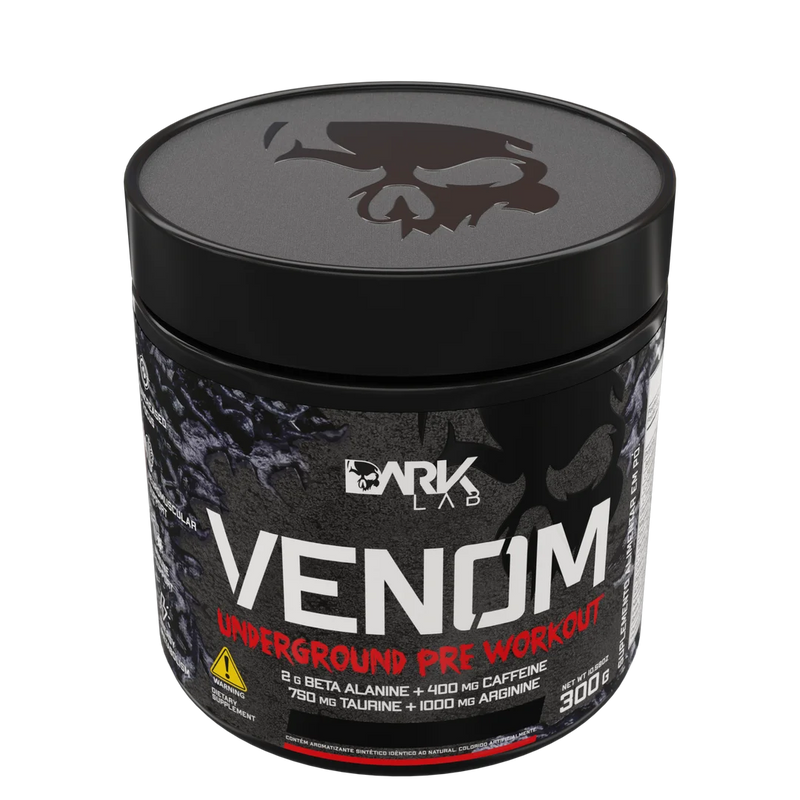 Dark Lab Pre-Workout Venom 300g – Energia e Performance Máxima