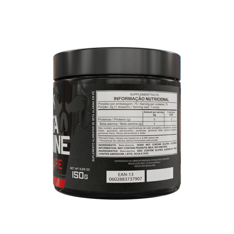 DARK LAB Beta Alanina 100% Pura 150g – Pré-Treino e Performance