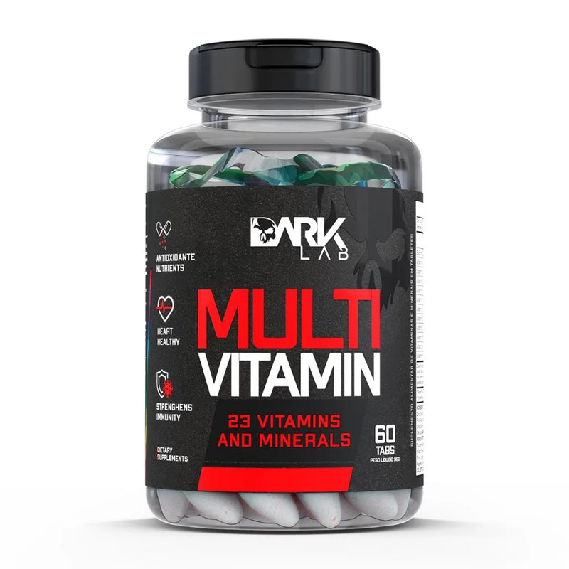 Dark Lab Multivitamínico – 60 Cápsulas para Saúde e Energia
