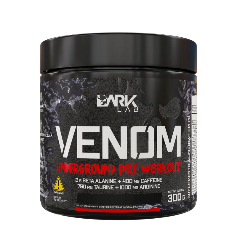 Dark Lab Pre-Workout Venom 300g – Energia e Performance Máxima