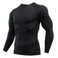 Camiseta Masculina de Corrida – Compressão, Rápida Secagem e Fitness