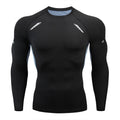 Camiseta Masculina de Corrida – Compressão, Rápida Secagem e Fitness