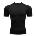 Camiseta Masculina Compressão Esportiva Fitness Quick Dry Treino Corrida Academia Manga Curta