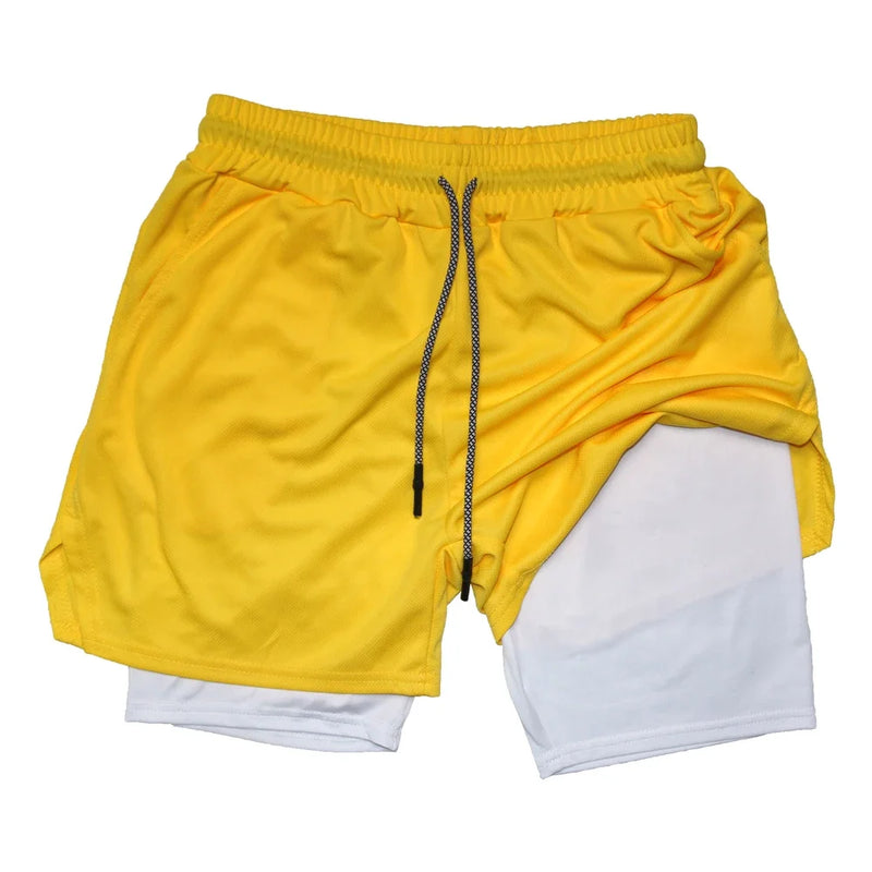 Short academia Masculino 2 em 1 – Treine com Liberdade