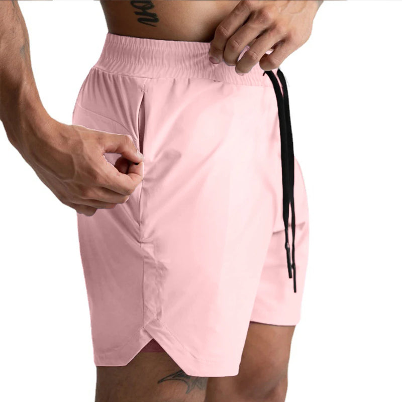 Short Masculino de Tecido Leve – Corrida, Academia e Casual