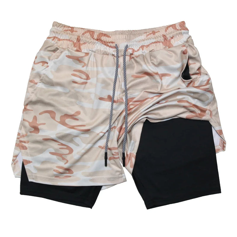 Short academia Masculino 2 em 1 – Treine com Liberdade