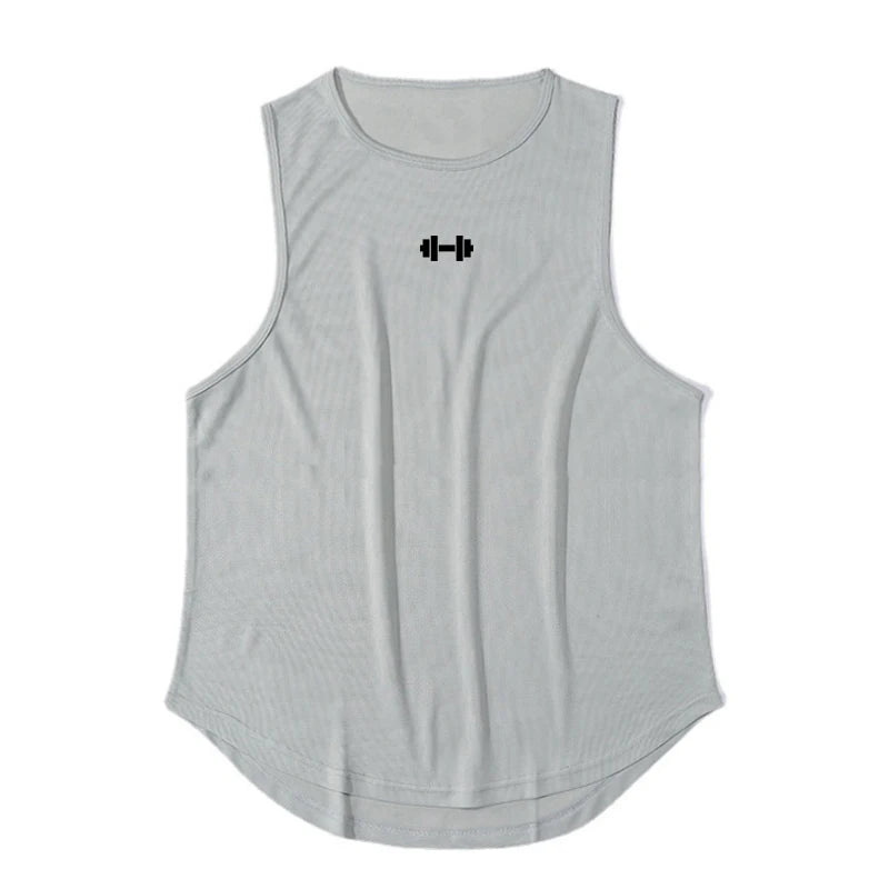 Regata Masculina Fitness Dry Fit – Treino, Corrida e Basquete