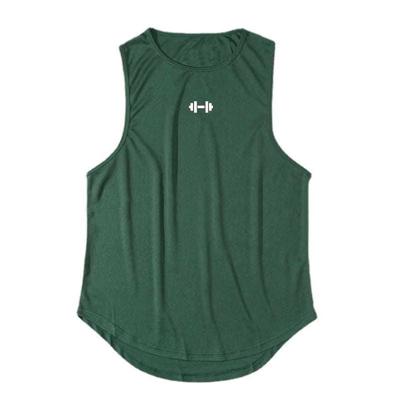 Regata Masculina Fitness Dry Fit – Treino, Corrida e Basquete