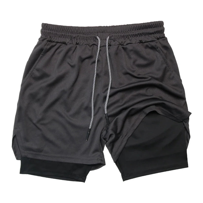 Short academia Masculino 2 em 1 – Treine com Liberdade