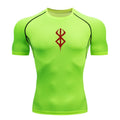 Camiseta Masculina de Compressão Dry Fit – Academia, Corrida e Treino