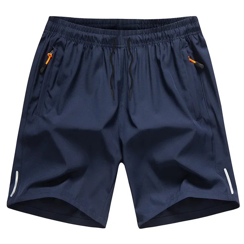 Bermuda Masculina de Verão – Short Esportivo de Corrida, Academia e Praia, Secagem Rápida, Respirável, Fitness e Casual