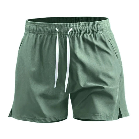 Short esportivo masculino de verão, secagem rápida, leve, para corrida e treino, com bolsos – para academia e praia.