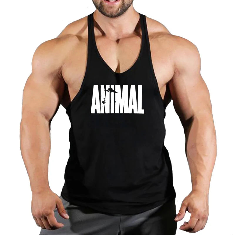 Regata Masculina Slim Fit Algodão – Musculação, Academia e Fitness