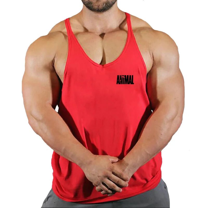 Regata Masculina Slim Fit Algodão – Musculação, Academia e Fitness
