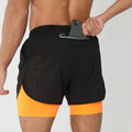 Short Masculino Esportivo 2 em 1 – Corrida, Academia e Treino