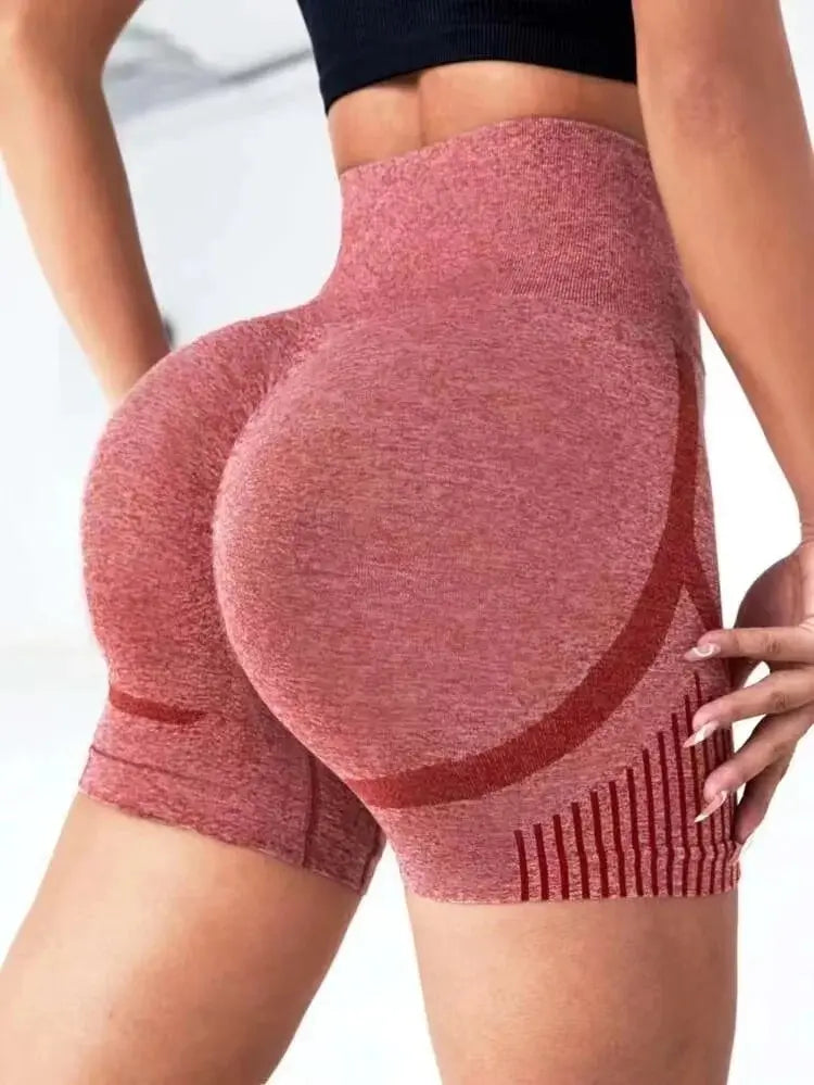 Short Feminino de Yoga – Cintura Alta e Efeito Push Up