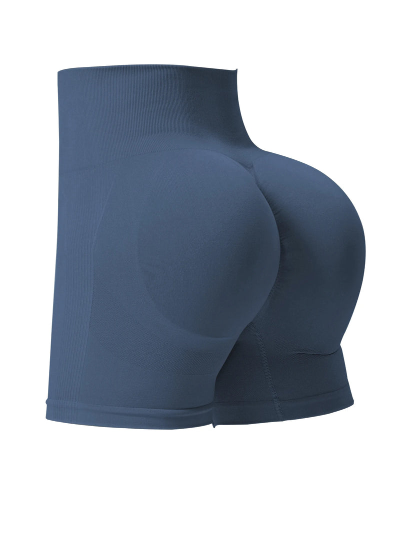 Short Feminino Seamless CHRLEISURE – Cintura Alta e Slim