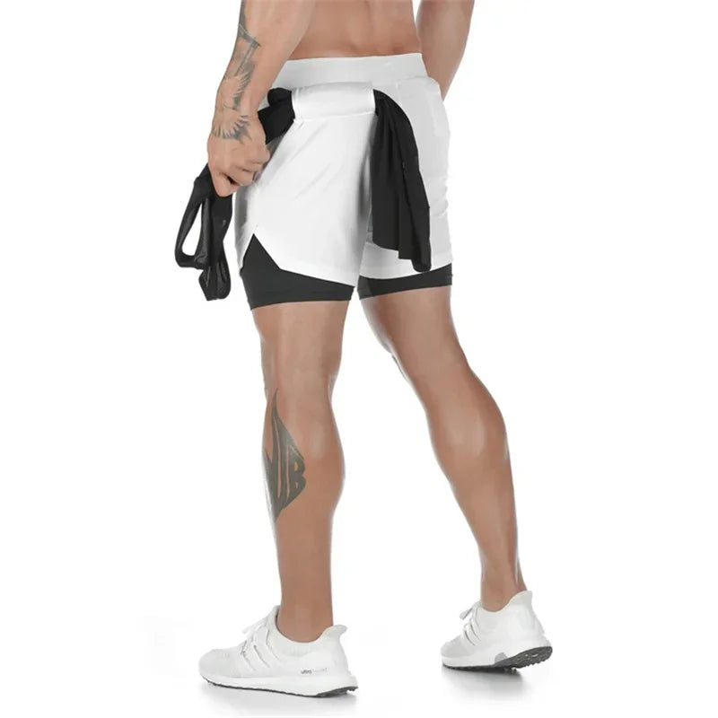 Short academia Masculino 2 em 1 – Treine com Liberdade