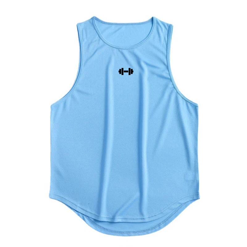 Regata Masculina Fitness Dry Fit – Treino, Corrida e Basquete