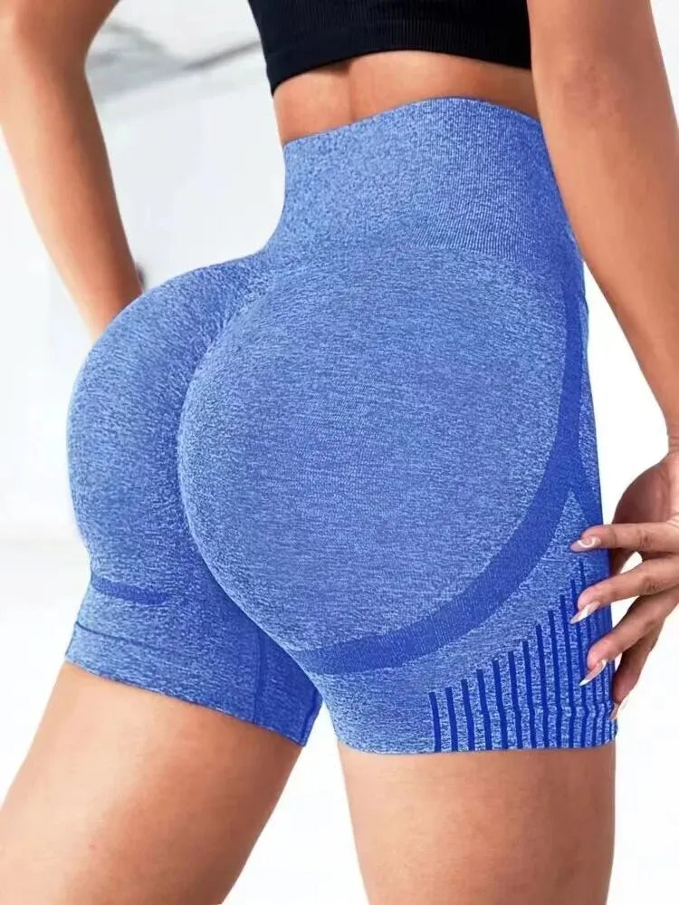 Short Feminino de Yoga – Cintura Alta e Efeito Push Up