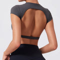 Top Feminino Hearuisavy – Sem Costas, Rápida Secagem e Fitness