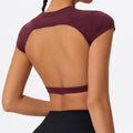 Top Feminino Hearuisavy – Sem Costas, Rápida Secagem e Fitness