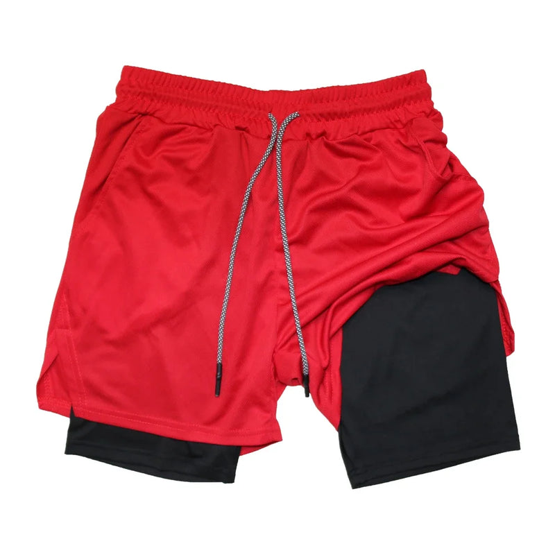 Short academia Masculino 2 em 1 – Treine com Liberdade