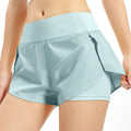 Short Feminino 2 em 1 com Bolso – Cintura Larga e Camada Interna
