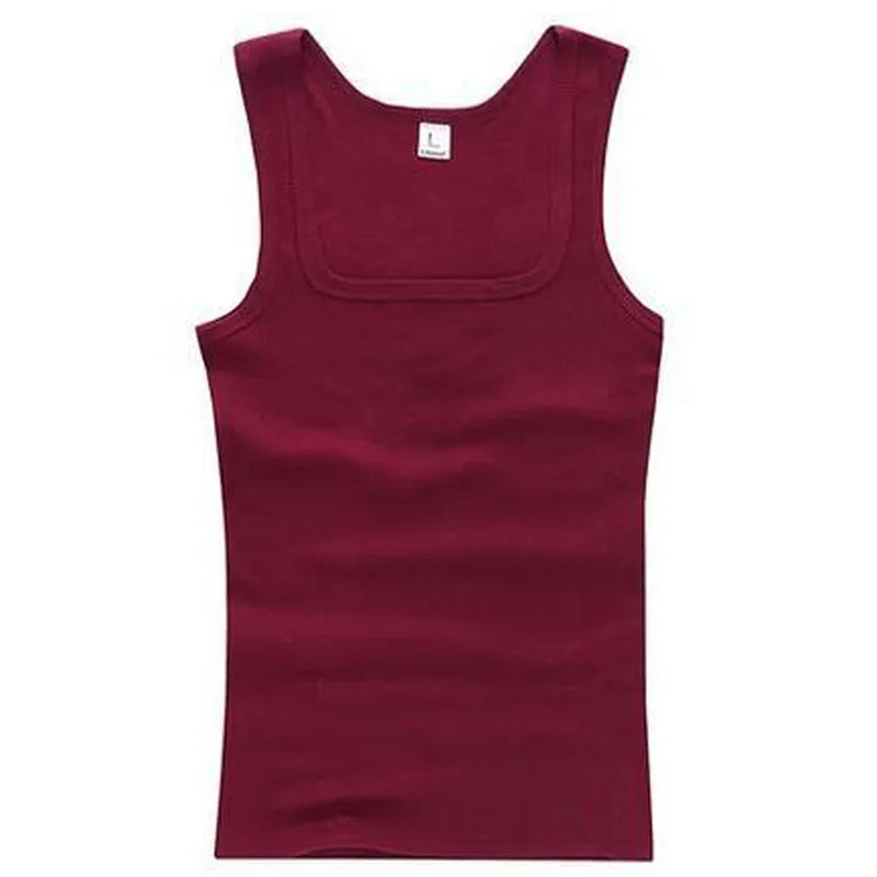 Regata Masculina de Algodão Slim – Casual, Esporte e Academia