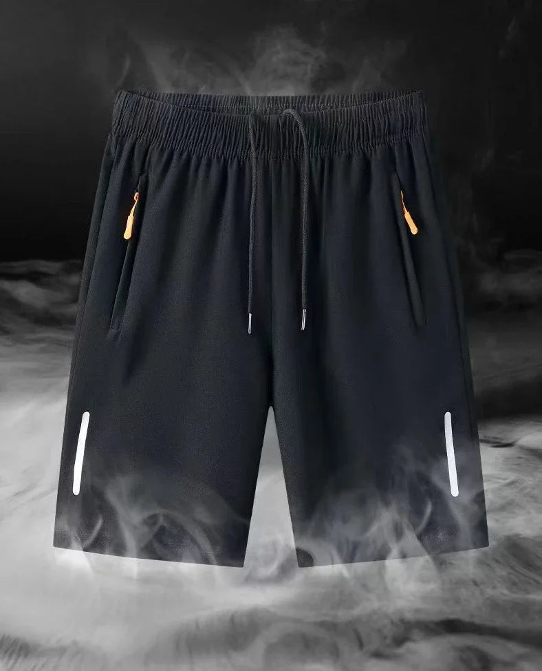 Bermuda Masculina de Verão – Short Esportivo de Corrida, Academia e Praia, Secagem Rápida, Respirável, Fitness e Casual