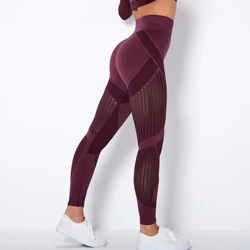 Legging Feminina Cloud Hide Deep Blue – Cintura Alta, Sem Costura e Fitness