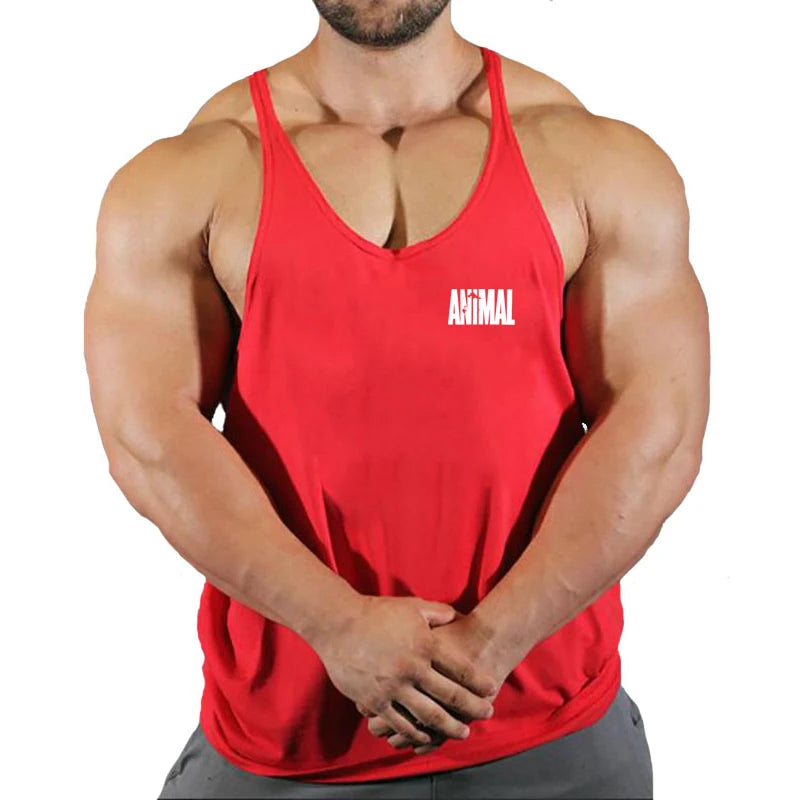 Regata Masculina Slim Fit Algodão – Musculação, Academia e Fitness