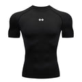 Camiseta Compressão Masculina – Para Verão, Corrida, Academia, Secagem Rápida e Elástica