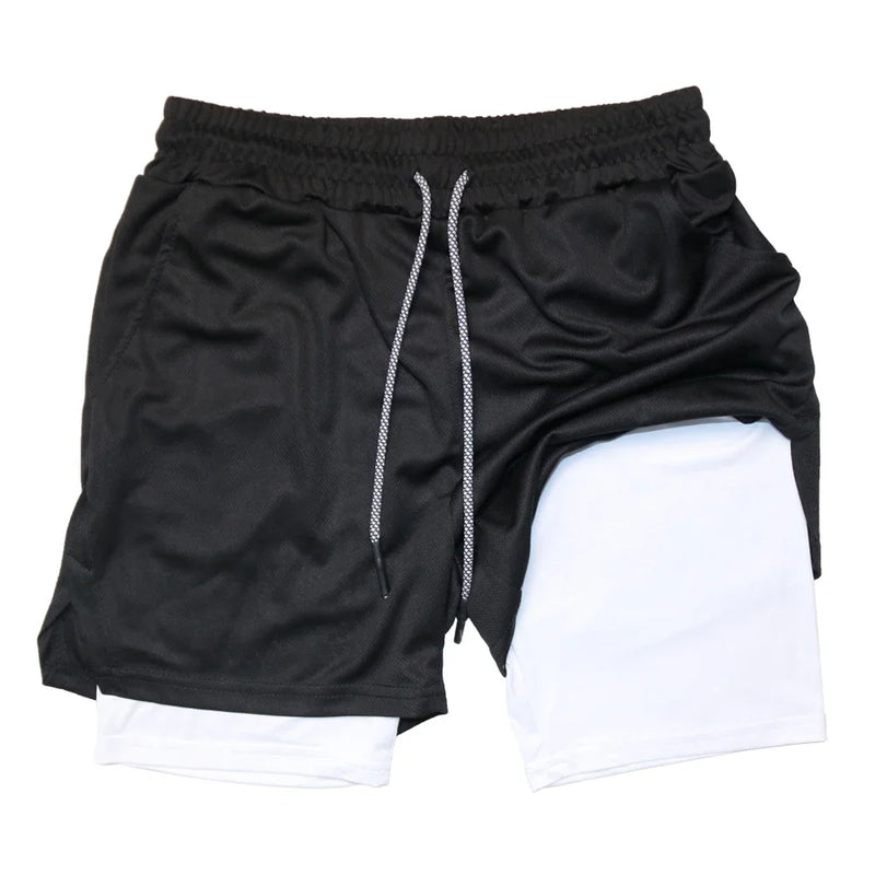 Short academia Masculino 2 em 1 – Treine com Liberdade