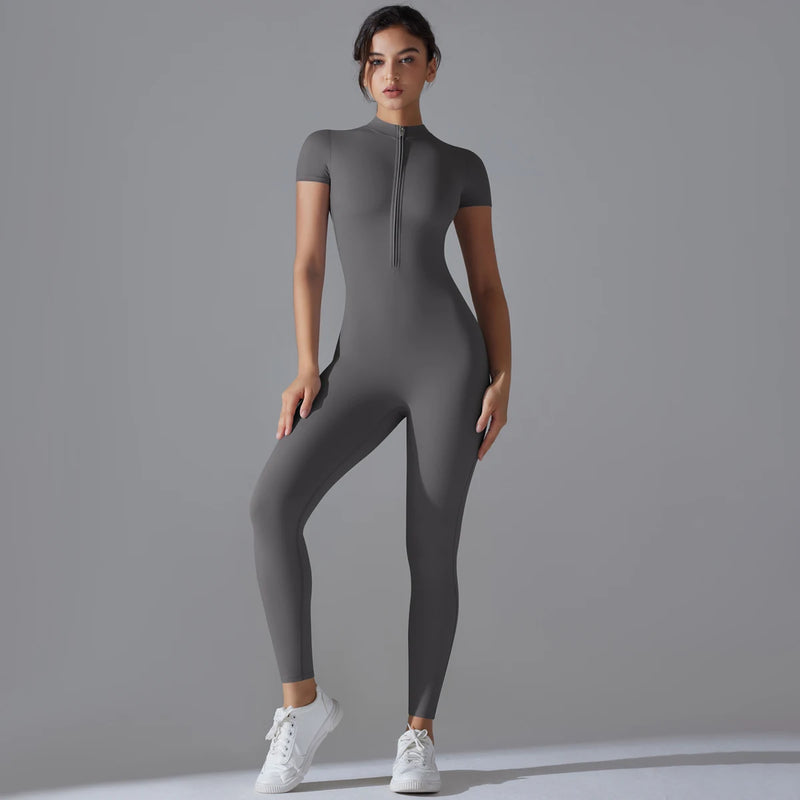 Conjunto Macacão Feminino Para Academia, Yoga e Treino