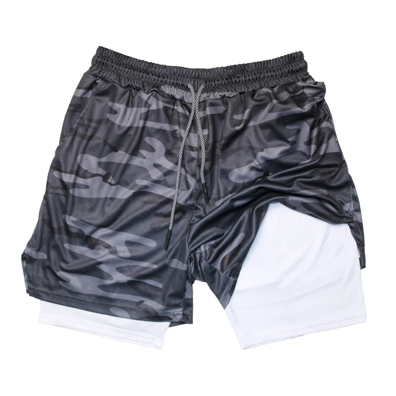 Short academia Masculino 2 em 1 – Treine com Liberdade