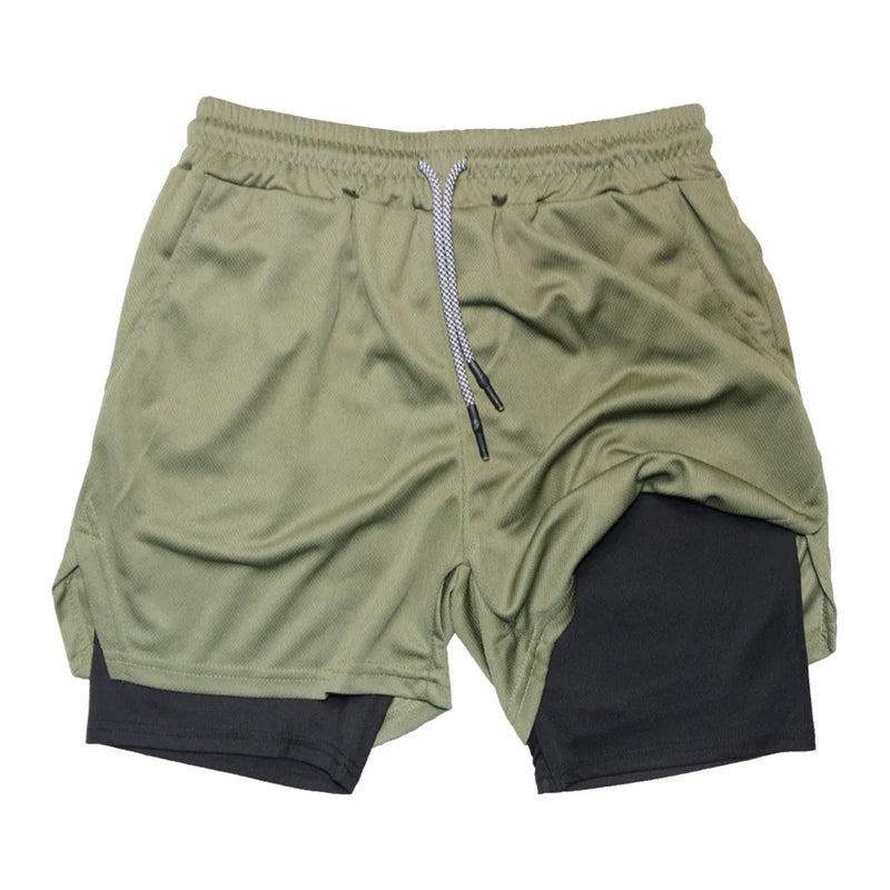 Short academia Masculino 2 em 1 – Treine com Liberdade