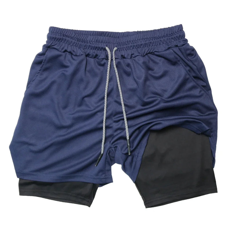 Short academia Masculino 2 em 1 – Treine com Liberdade
