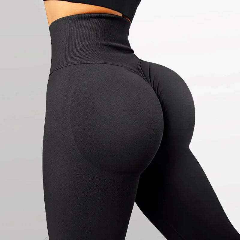 Legging Feminina Seamless – Cintura Alta, Push Up e Fitness