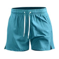 Short esportivo masculino de verão, secagem rápida, leve, para corrida e treino, com bolsos – para academia e praia.