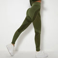 Legging Feminina Cloud Hide Deep Blue – Cintura Alta, Sem Costura e Fitness